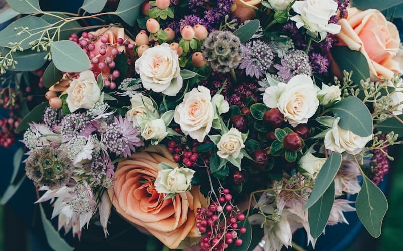Exemple de site web pour florist