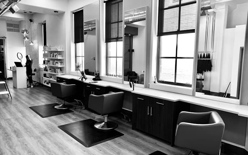 Exemple de site web pour hair salon
